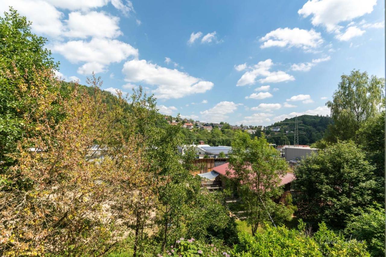 Ferienwohnung Am Waldrand Bad Laasphe Exteriér fotografie